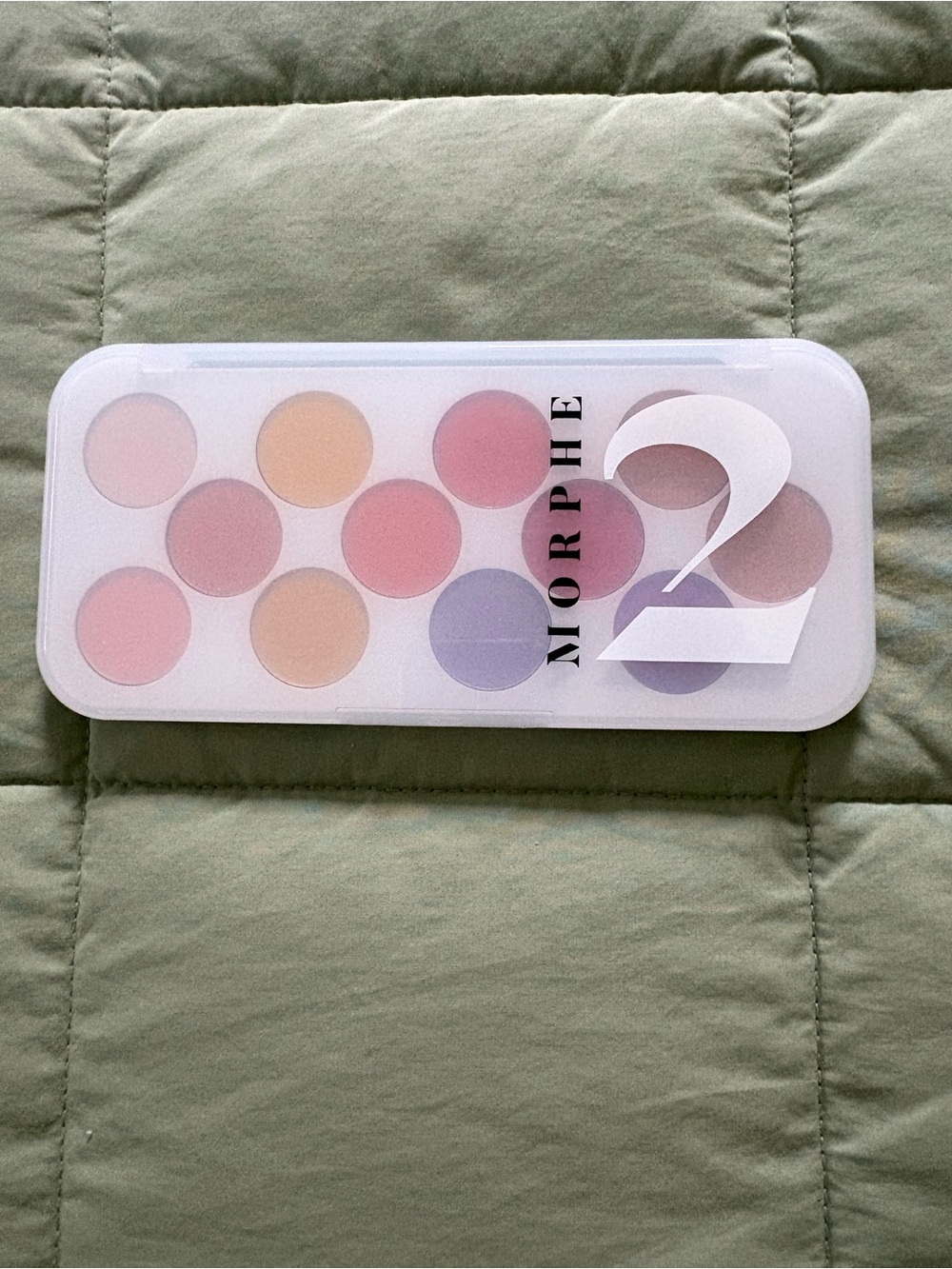 Morphe Eyeshadow Palette - Yellow, Orange, Red, Purple, Cream, Blush and Gold - Picture 2 of 5